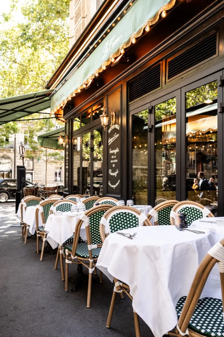 Les Canoux, restaurant français à Paris où déguster Veenus Vodka