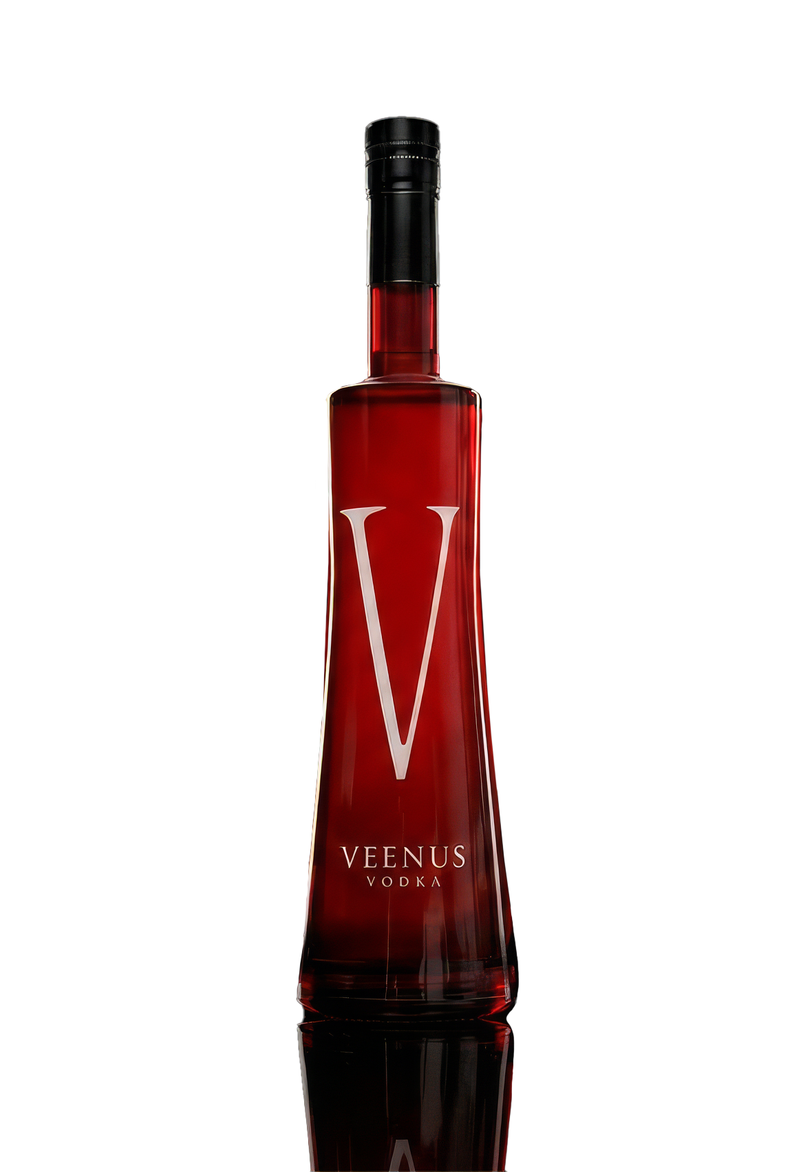 Veenus Vodka red bottle